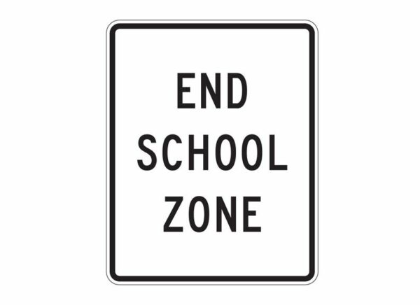 S5-2 End School Zone