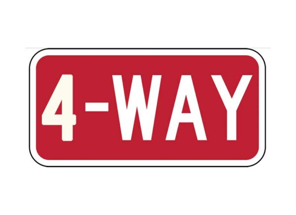 R1-3 4-Way Sign