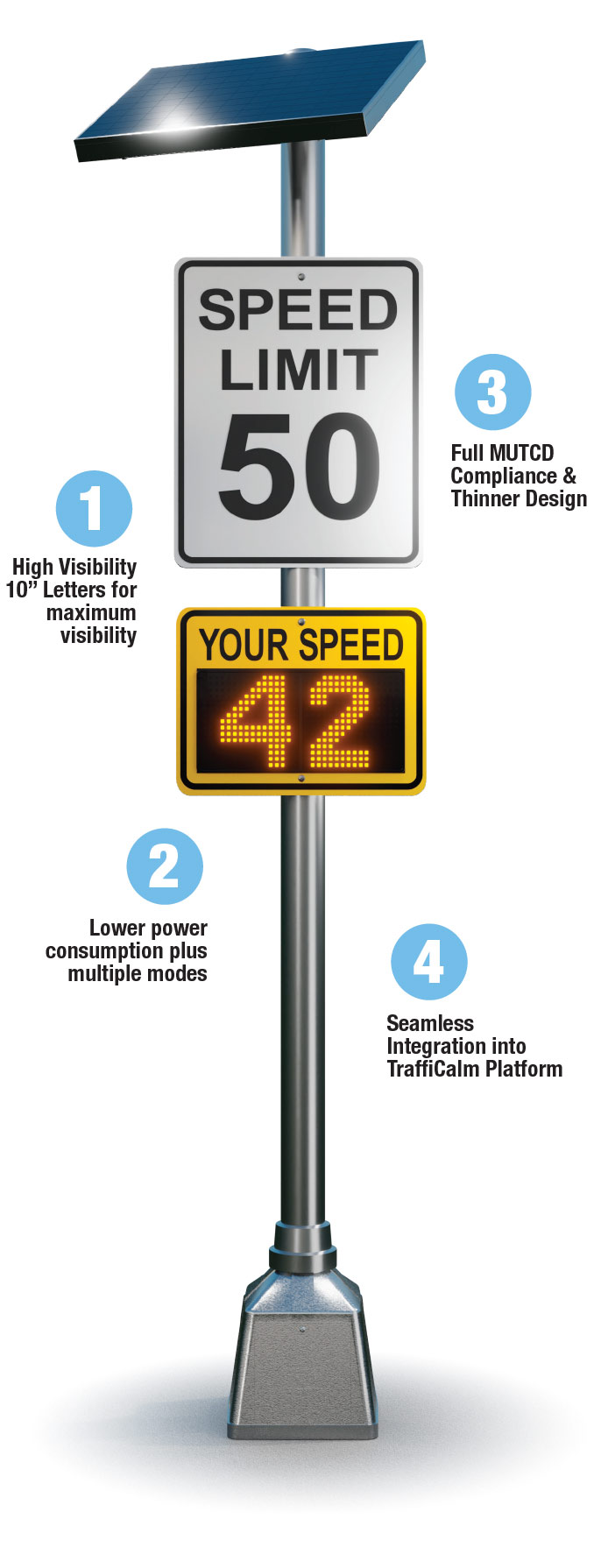 TraffiCalm DFB 2.0 - 10inches P Series