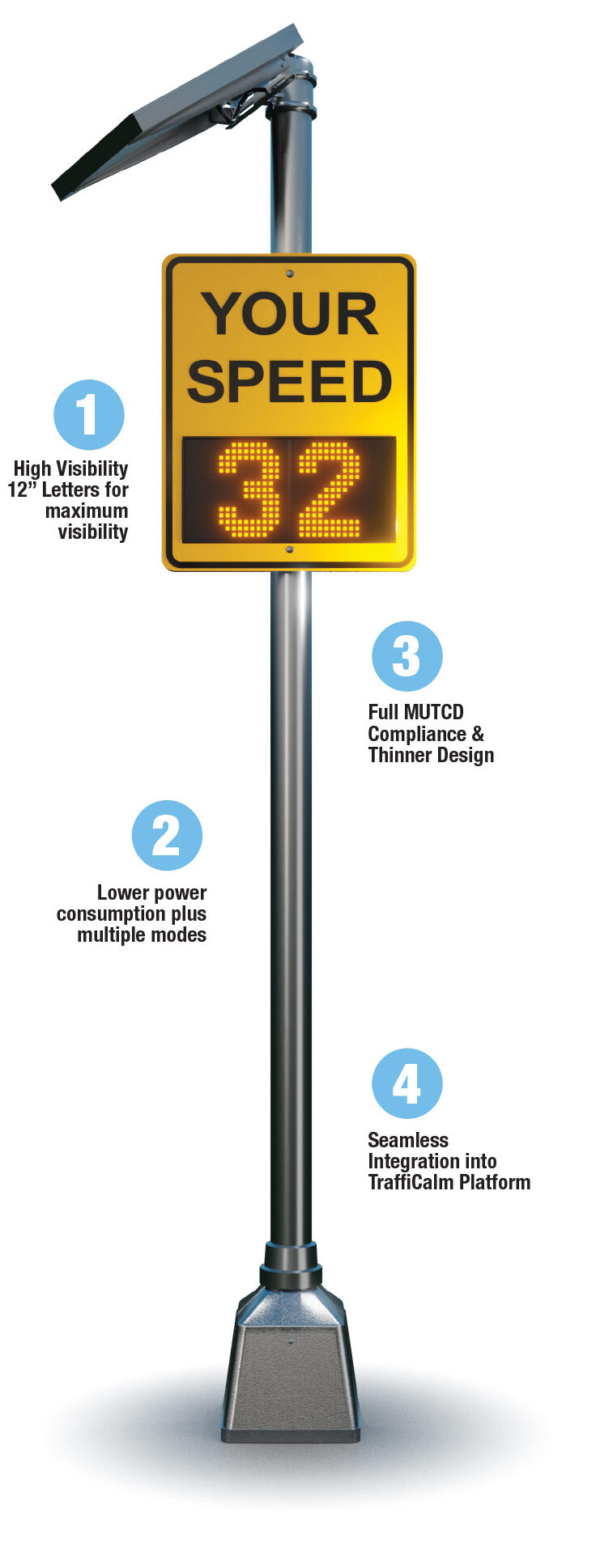 TraffiCalm DFB 2.0 - 12inches
